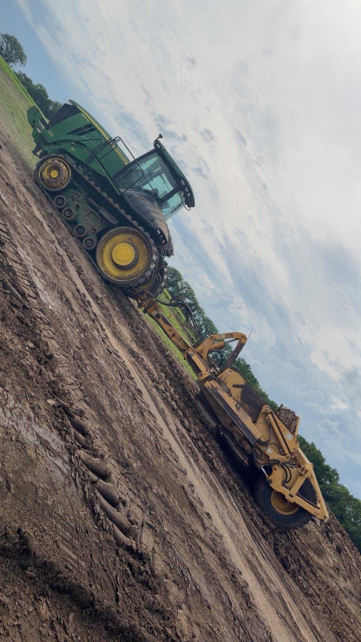Completed dirt work and site preparation by Winkler Land Management