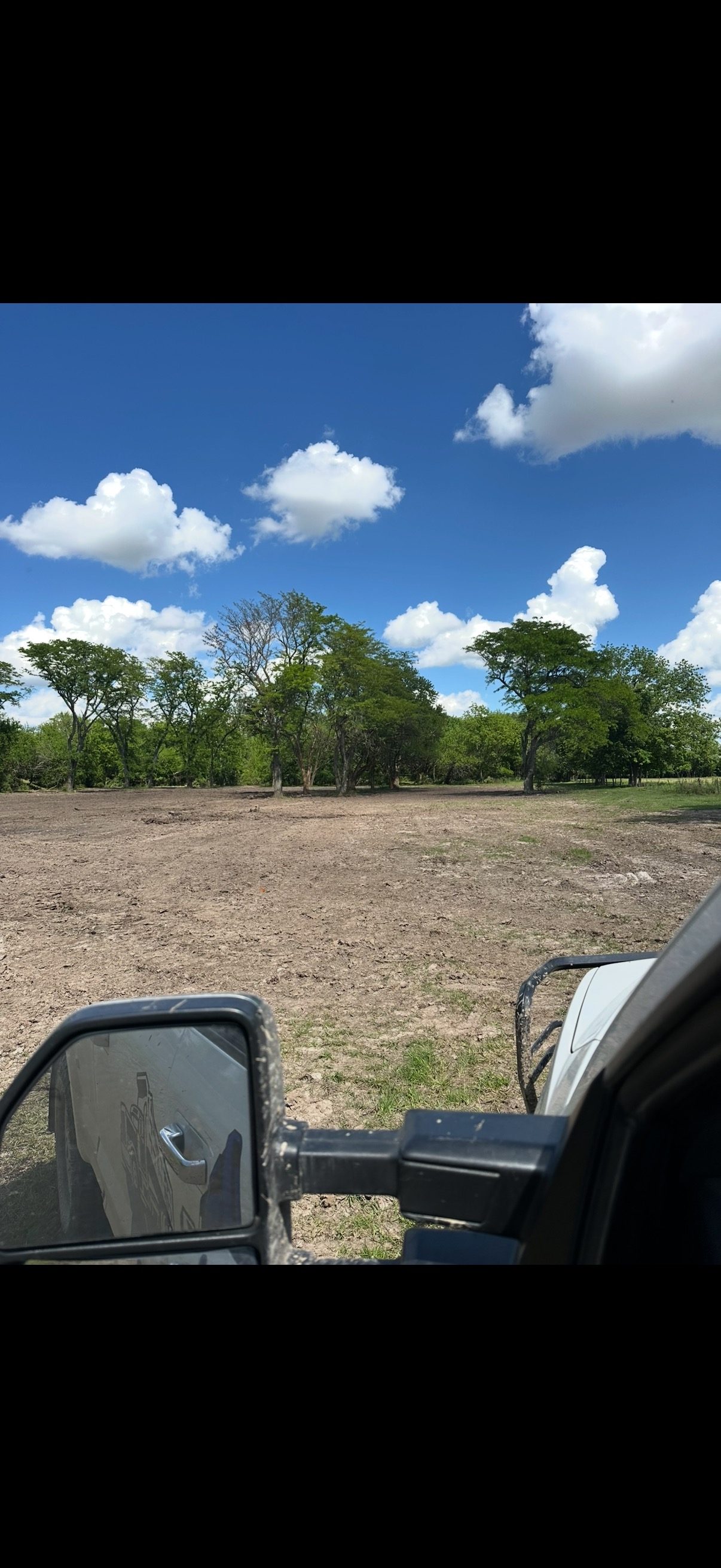 Cleared and leveled acreage after land management near Windsor, MO